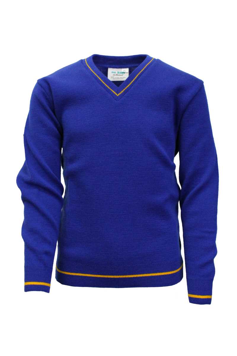 Ficino School Pullover - Royal/Gold